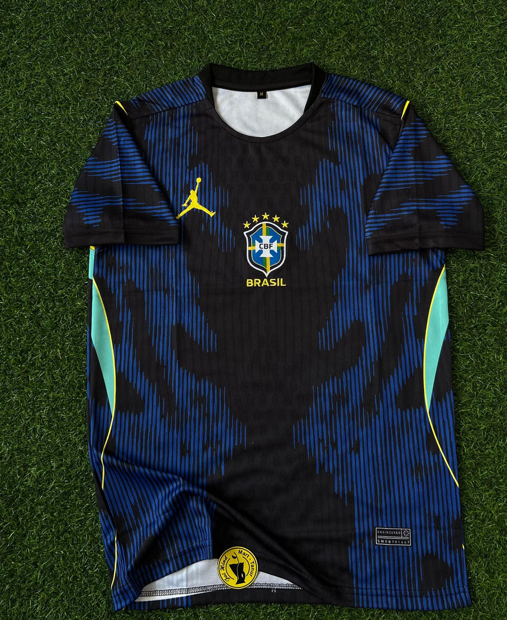 BRAZIL 2026 WORLD CUP AWAY KIT. HALF SLEEVE EMBROIDERY