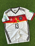 GERMANY 2014 WORLD CUP HOME KIT, HALFSLEEVE EMBROIDERY