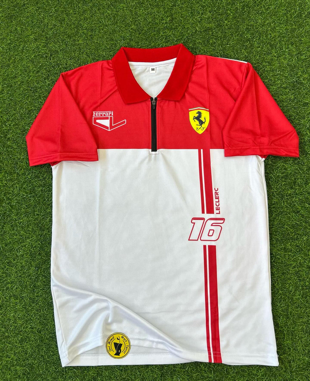 F1 JERSEY FERRARI, HALFSLEEVE POLO SUBLIMATION