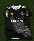 REAL MADRID DRAGON SPECIAL EDITION , HALFSLEEVE EMBROIDERY