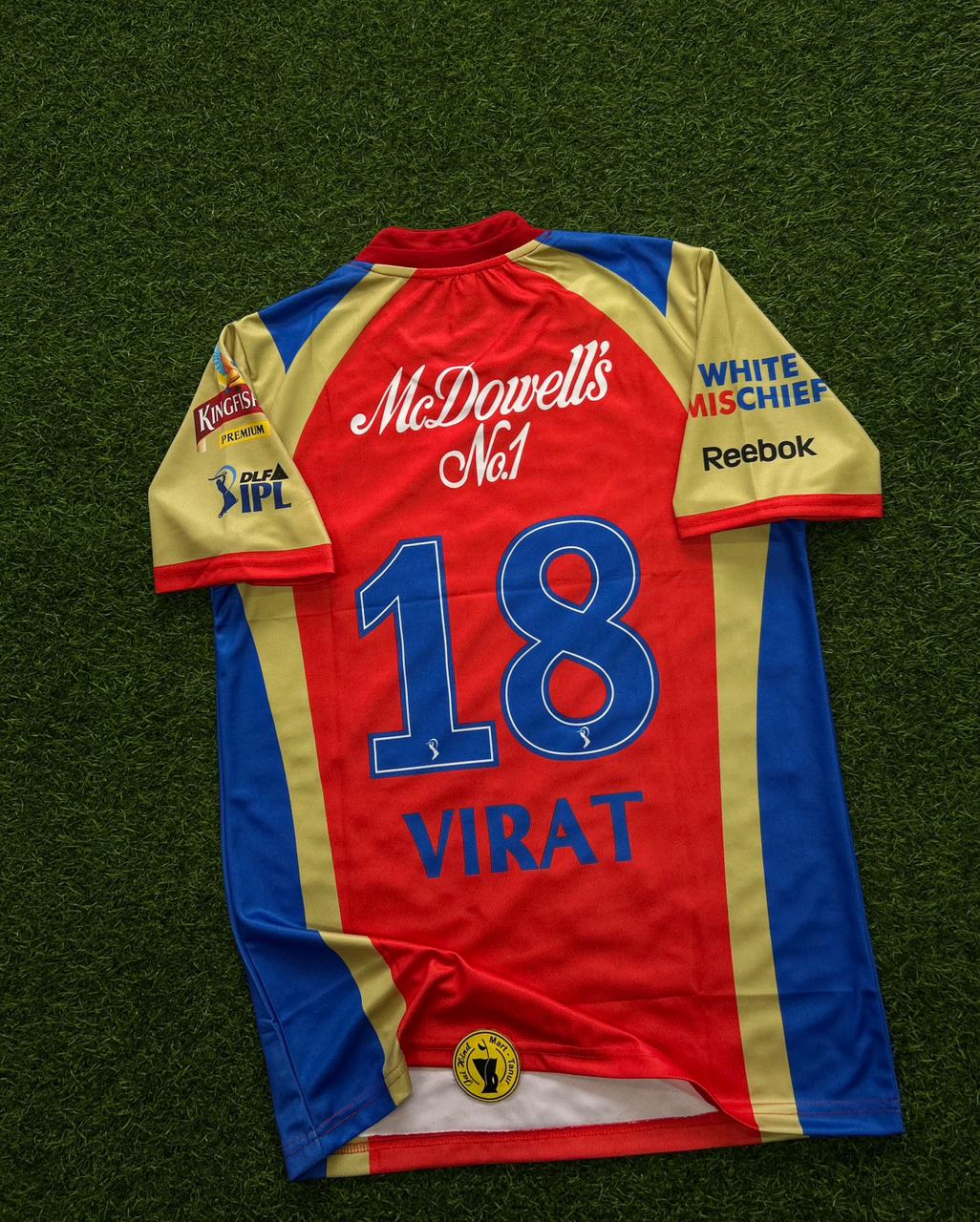 Royal Challengers Bengaluru (RCB) 2011 Kit Virat Cricket Jersey – Half Sleeve OG Neck