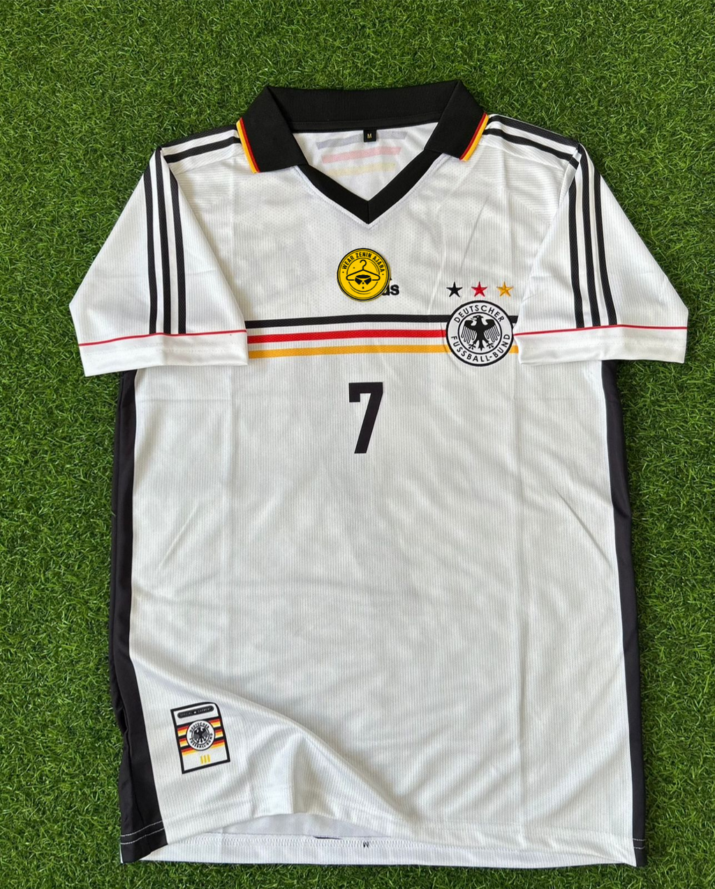 GERMANY 1998 HOME KIT, HALFSLEEVE POLO EMBRODERY